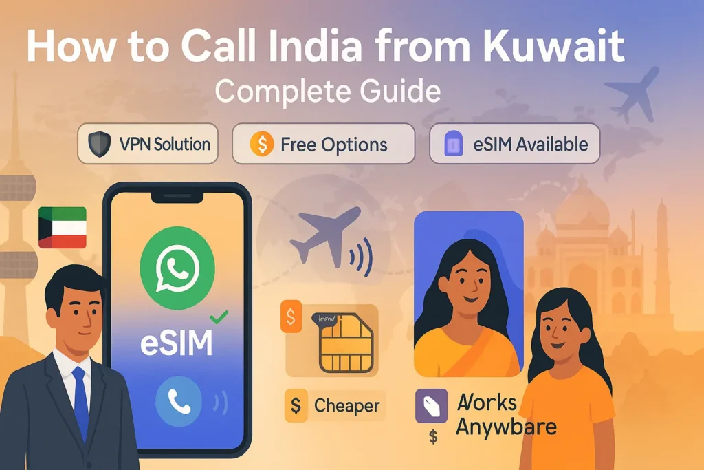 How to Call India from Kuwait (Complete Guide)
