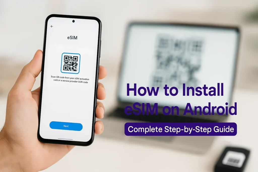 How to Install eSIM on Android: Complete Step-by-Step Guide (2025)