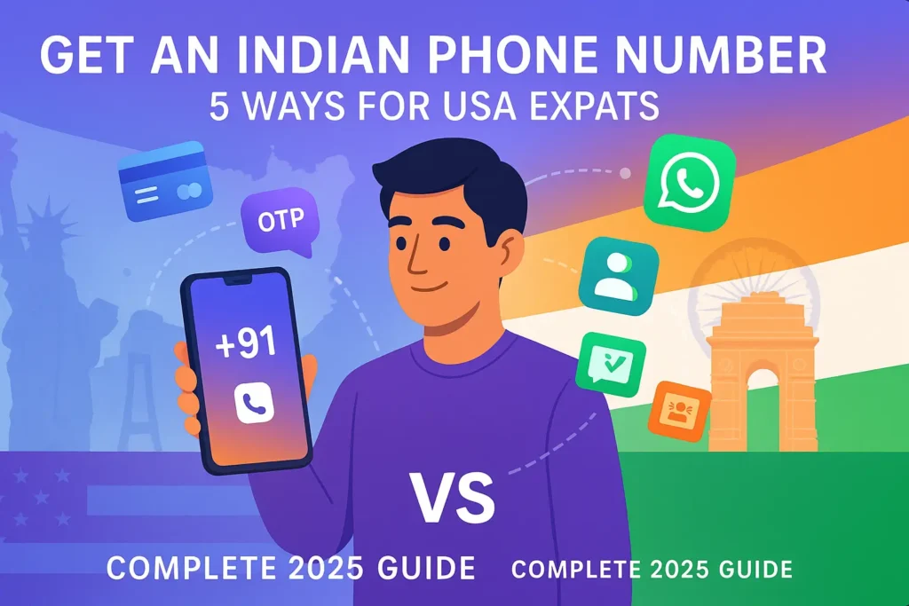How to Get an Indian Phone Number While Living in USA (2025)